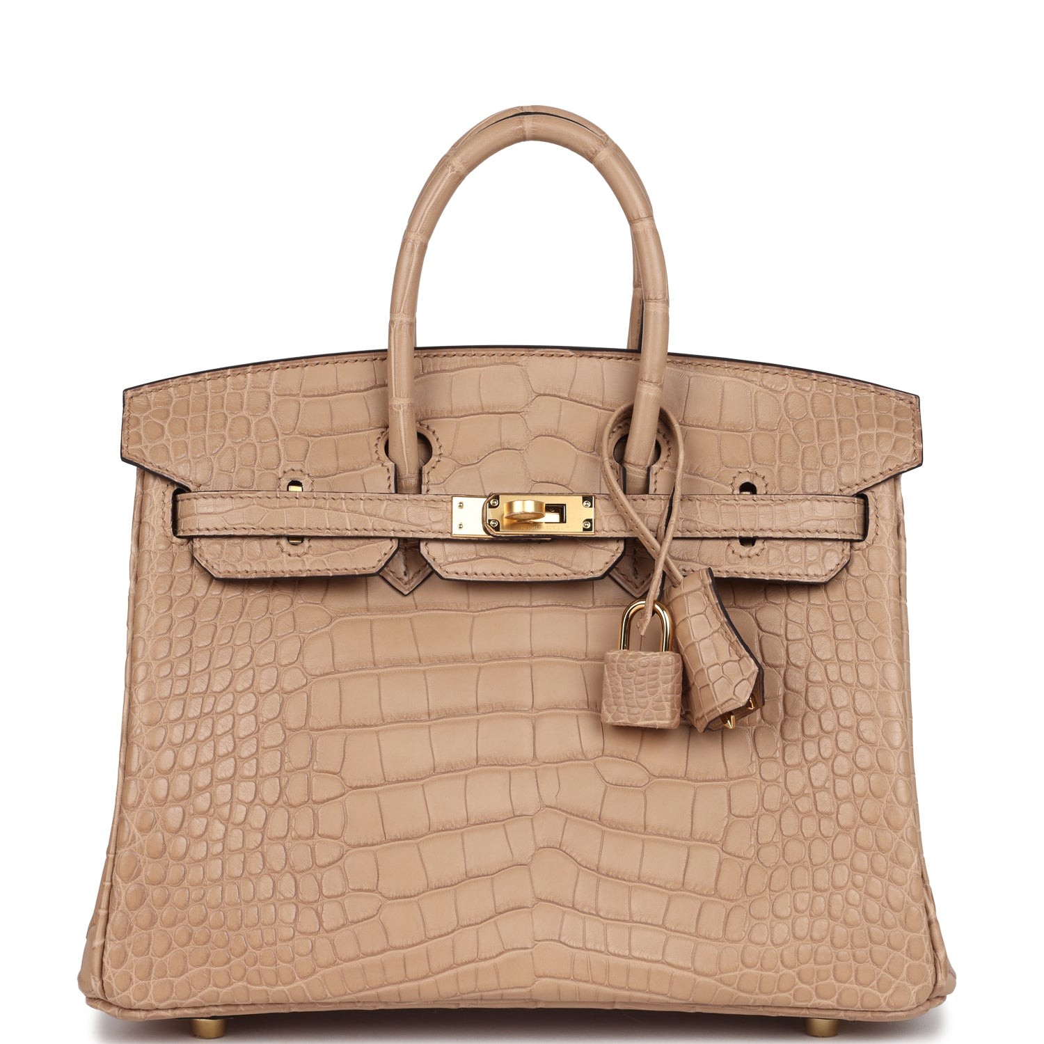 HERMES BIRKIN 35 CROCODILE POROSUSE CHAI MATTE