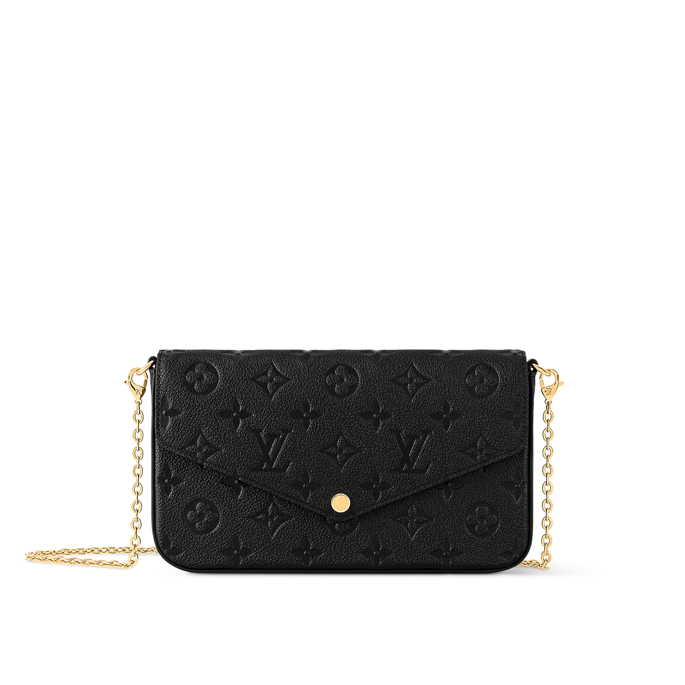 LOUIS VUITTON FÉLICIE CUIRE MONOGRAM EMPREINTE
