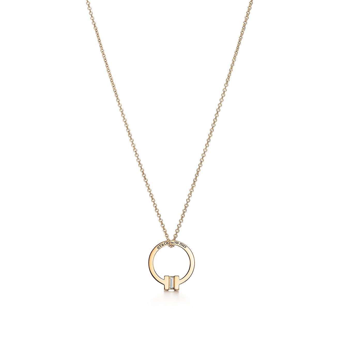 COLLIER PENDENTIF TIFFANY T