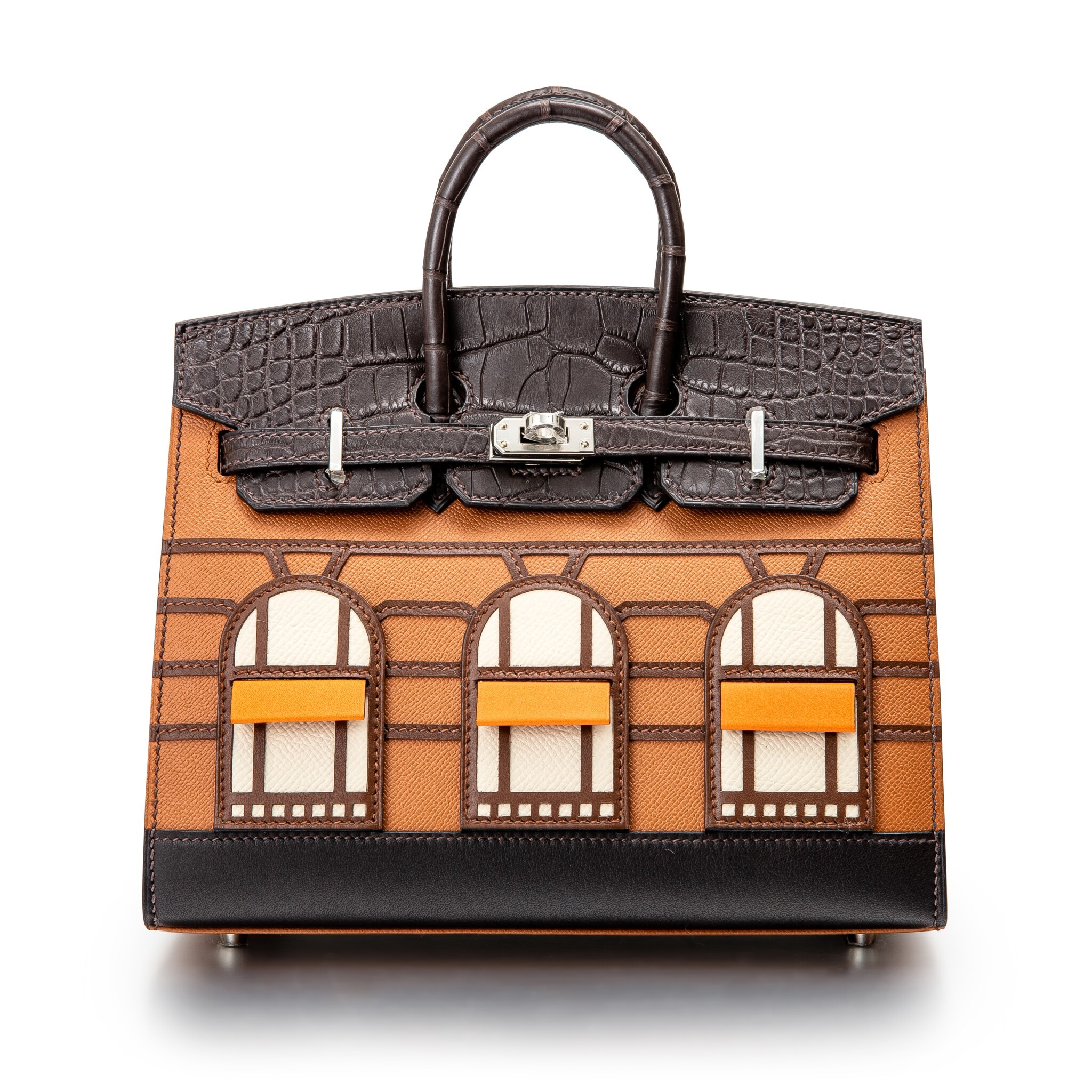 HERMES LIMITED EDITION BERKIN FAUBOURG SELLIER TABAC