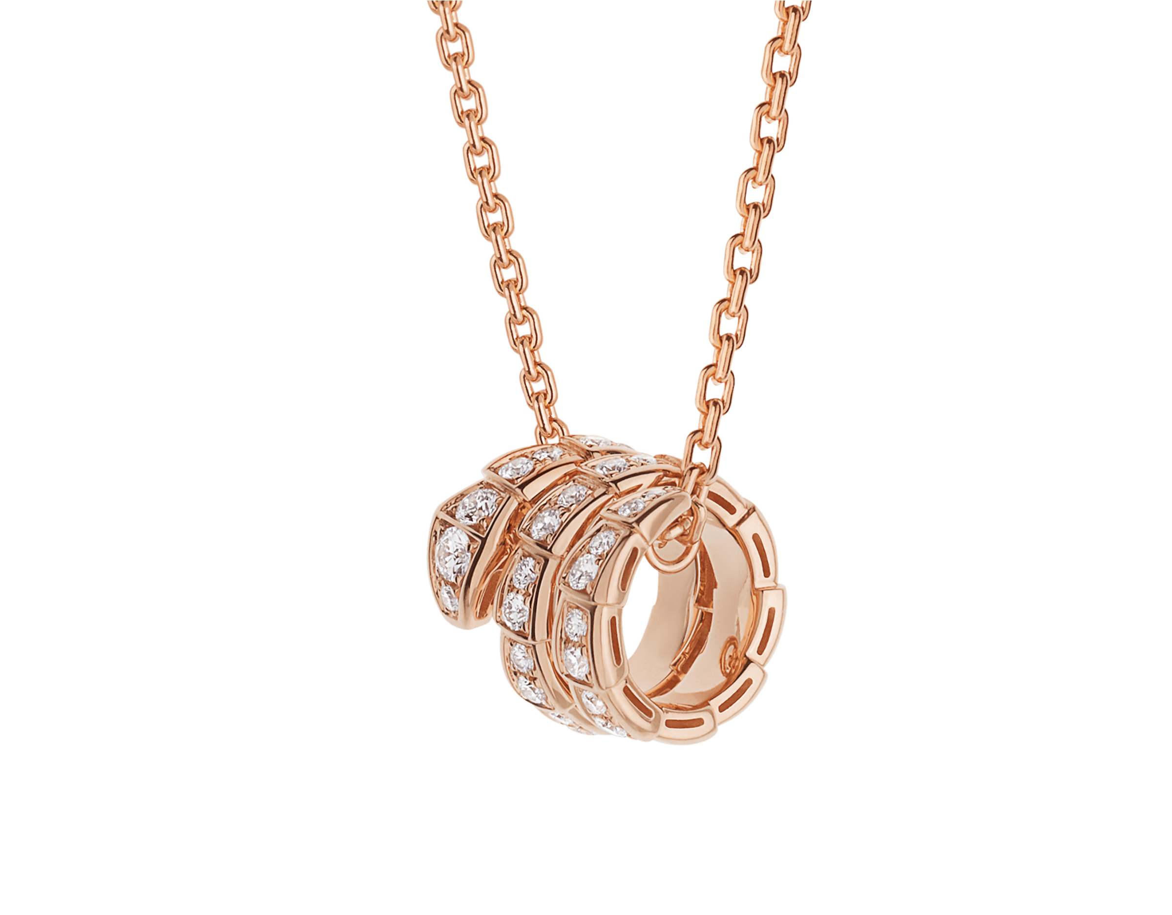 COLLIER BVLGARI SERPENTI ROSE GOLD