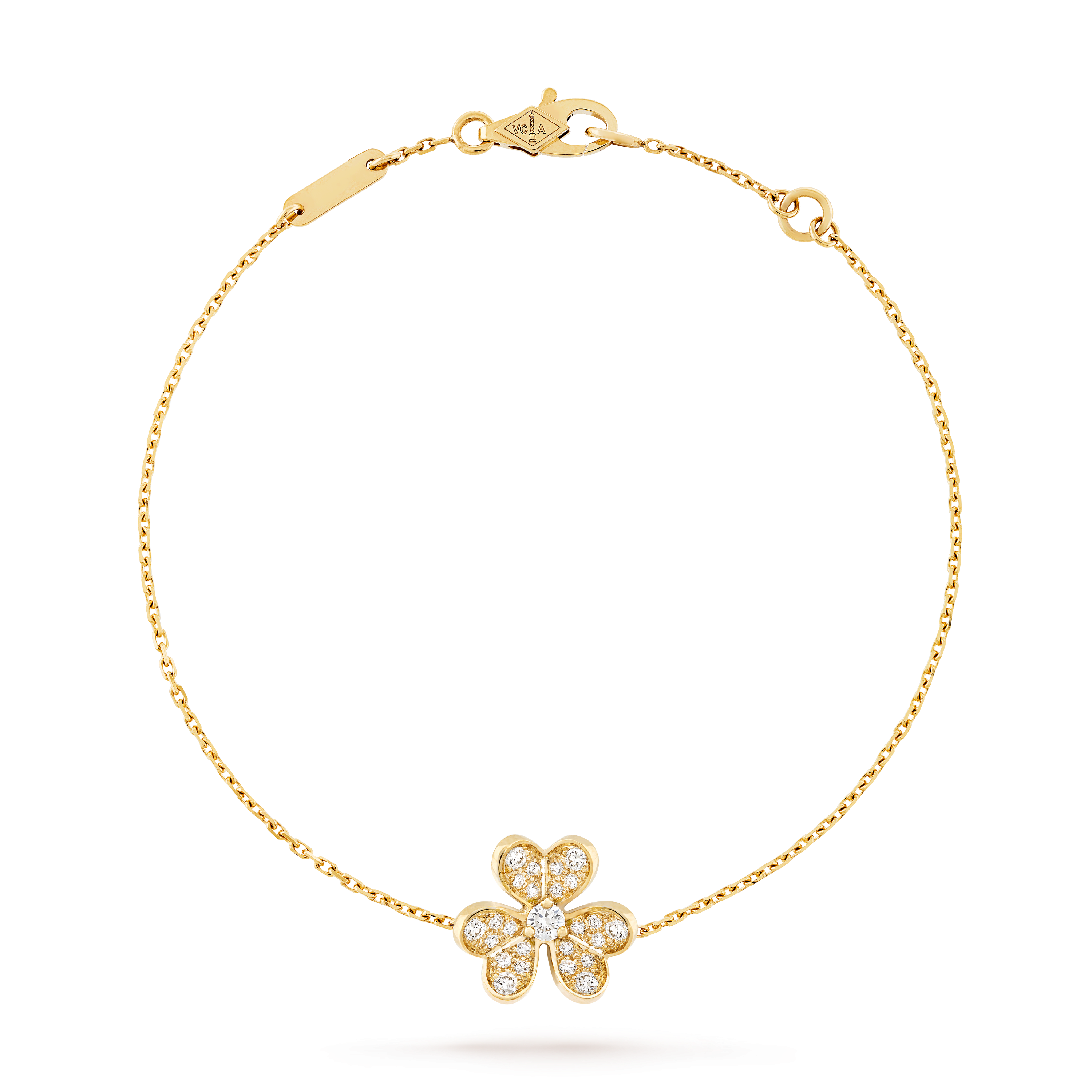 GOURMETTE VAN CLEEF FRIVOLE MINI MODELE GOLD