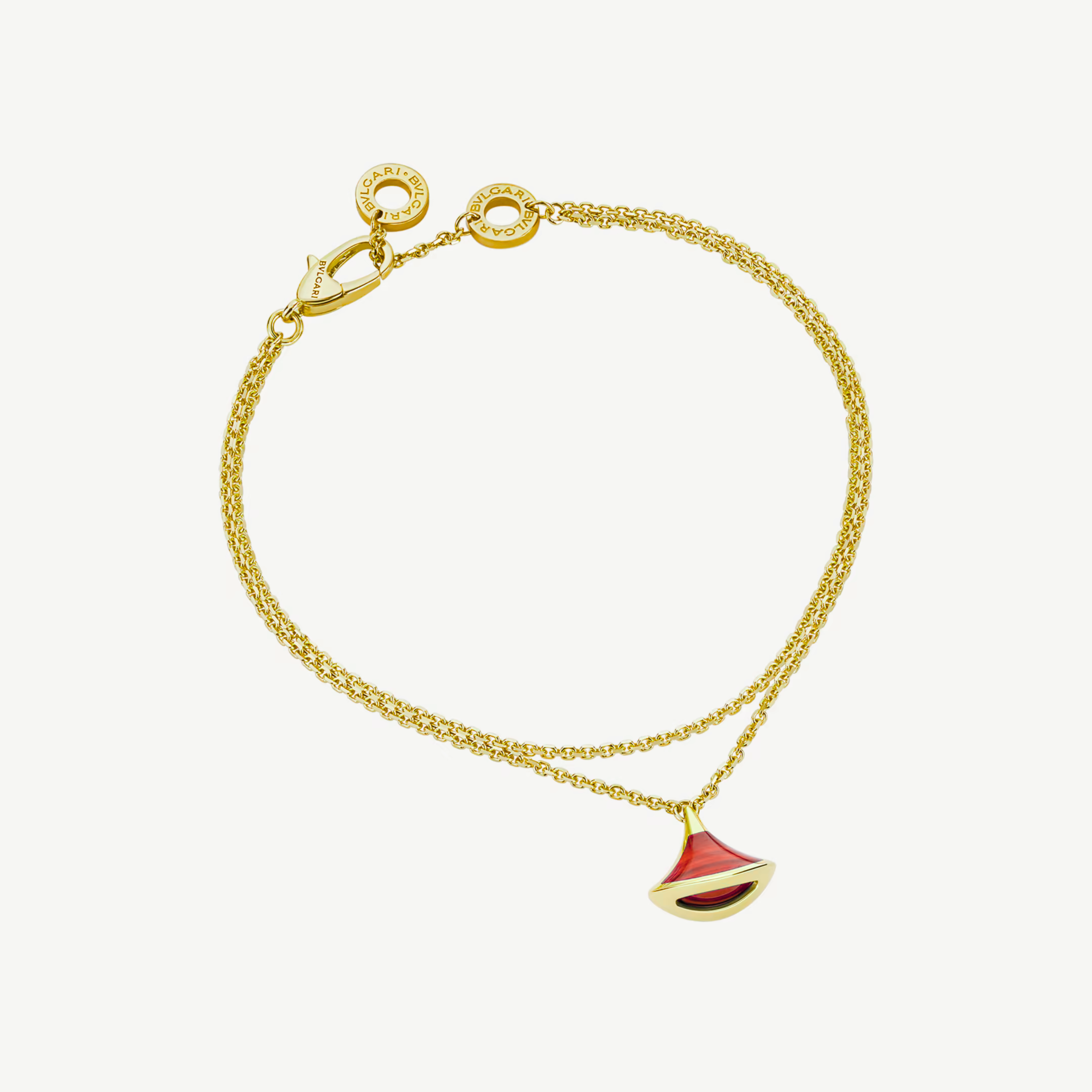 GOURMETTE BVLGARI DIVAS' DREAM ROUGE CARNELIAN GOLD
