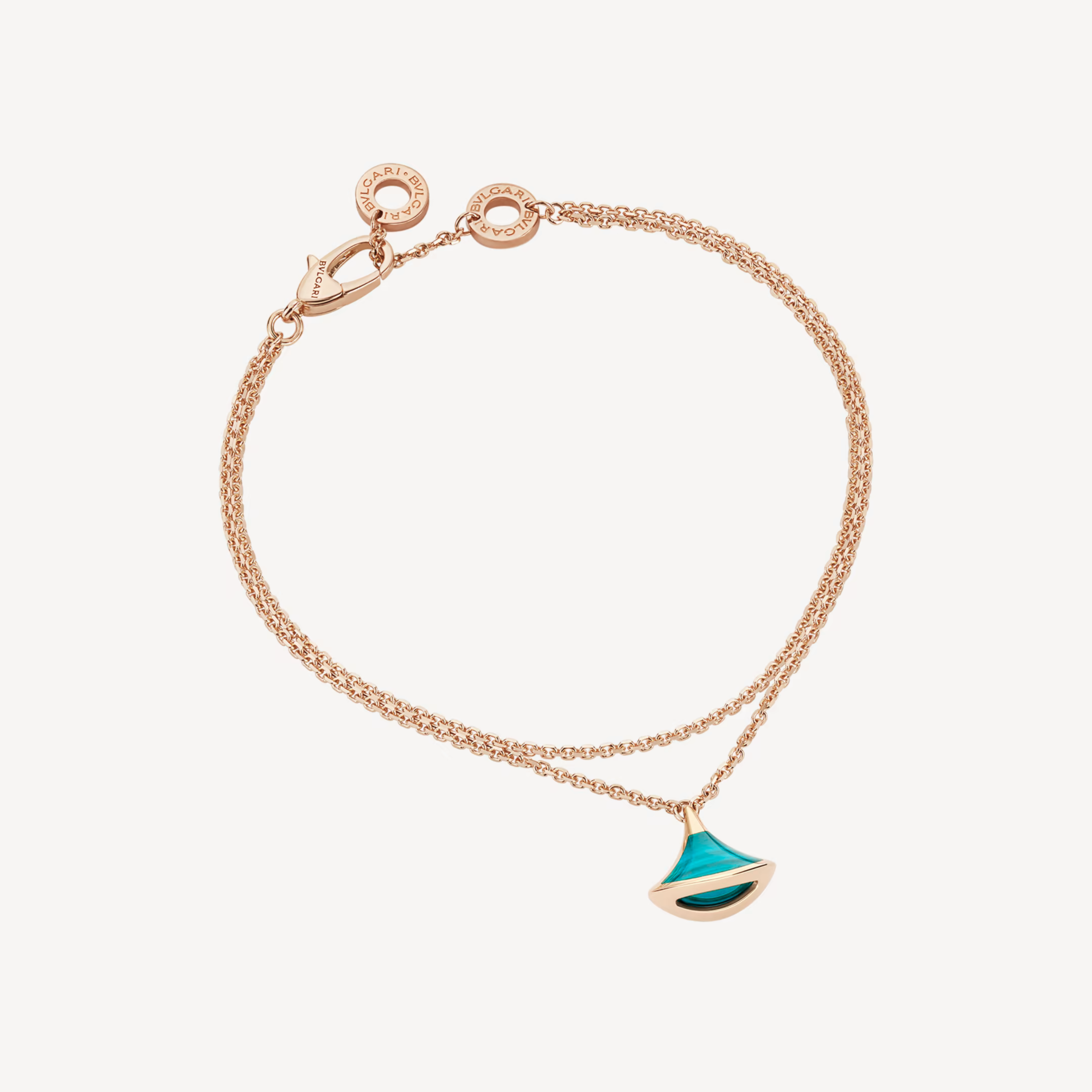 GOURMETTE BVLGARI DIVAS' DREAM BLEU TIFFANY ROSE GOLD