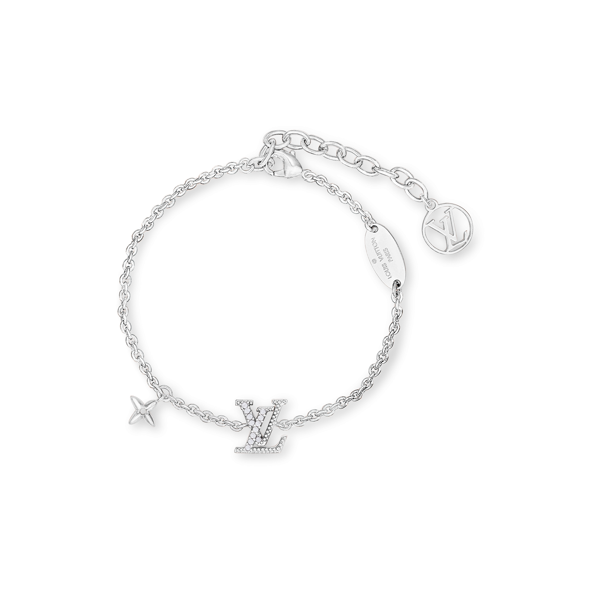 GOURMETTE LV ICONIC WHITE GOLD