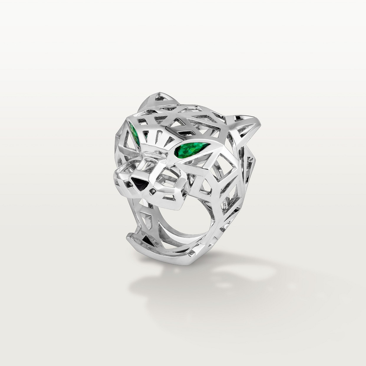 BAGUE PANTHERE DE CARTIER WHITE GOLD