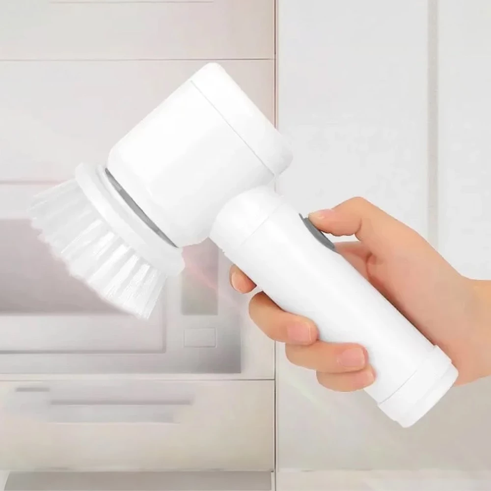 USB Rechargeable Wireless Electric Cleaning Brush KT49 / فرشاة تنظيف كهربائية لاسلكية قابلة للشحن