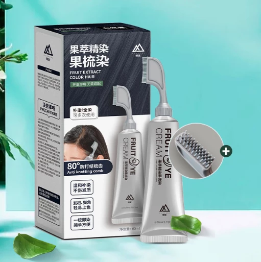 كريم صبغة الشعر بلانت ايسنس من ميويل - Fruit Essence Hair Dyeing Comb