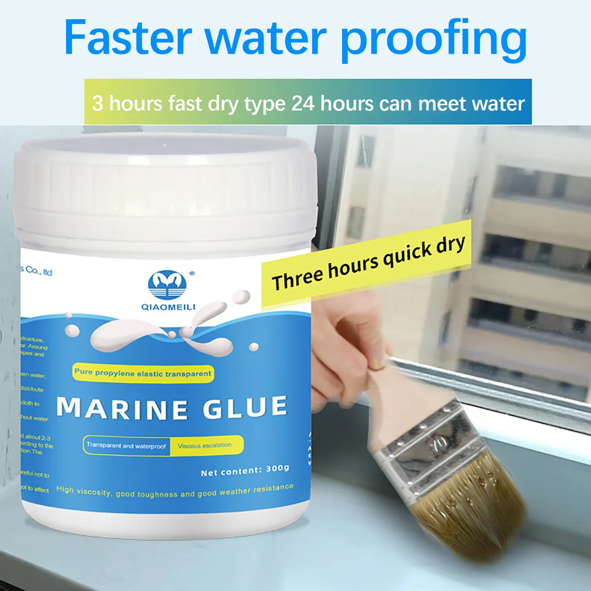 🛠️ Marine Glue – الغراء العجيب المضاد للتسرب والماء 💧