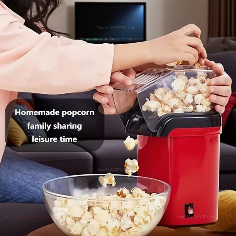 🍿 آلة صنع الفشار الكهربائية Mini Popcorn Maker – فشار طازج في دقائق!