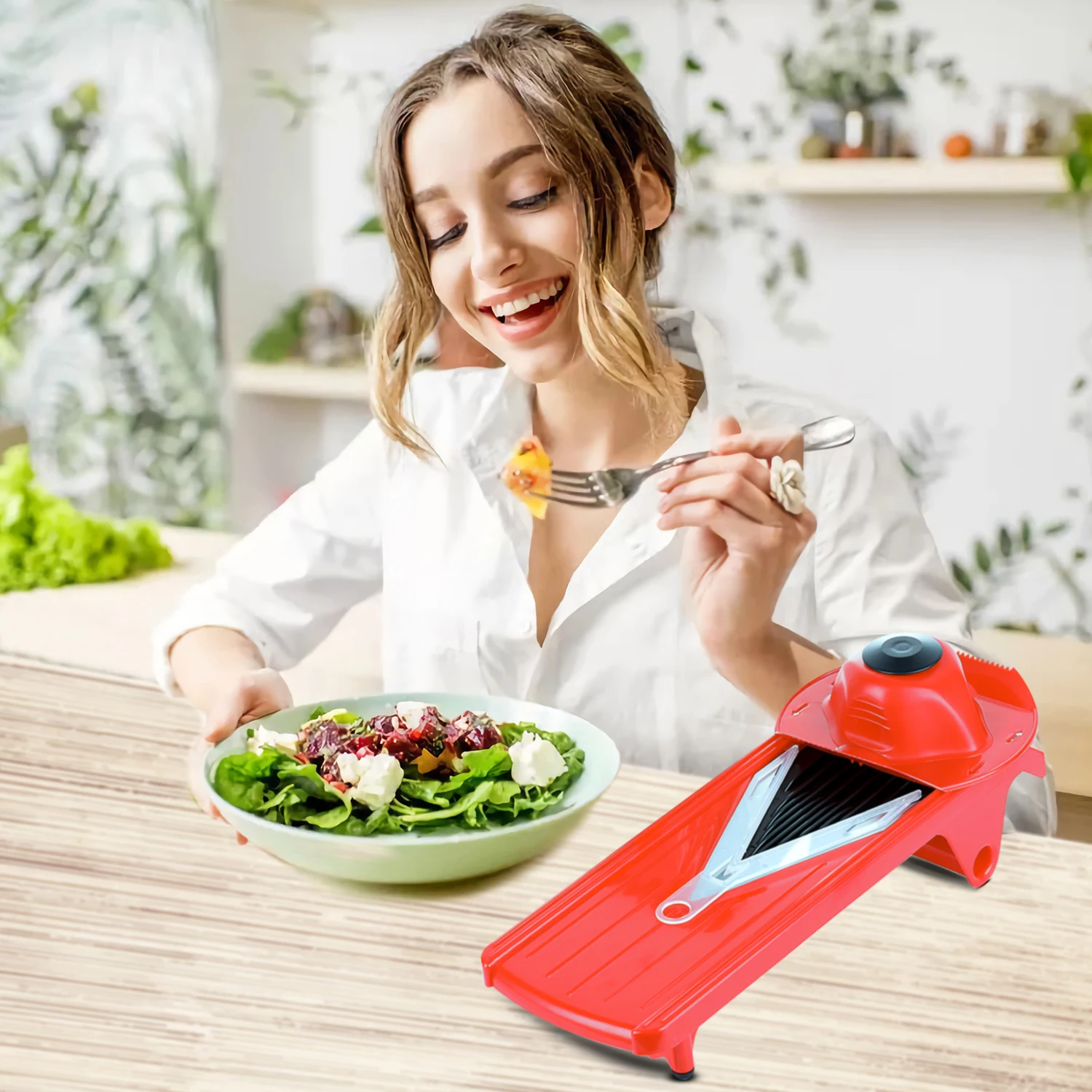 🥕 Râpe Multifonctionnelle – المبشرة المتعددة الوظائف للمطبخ العصري 🍽️