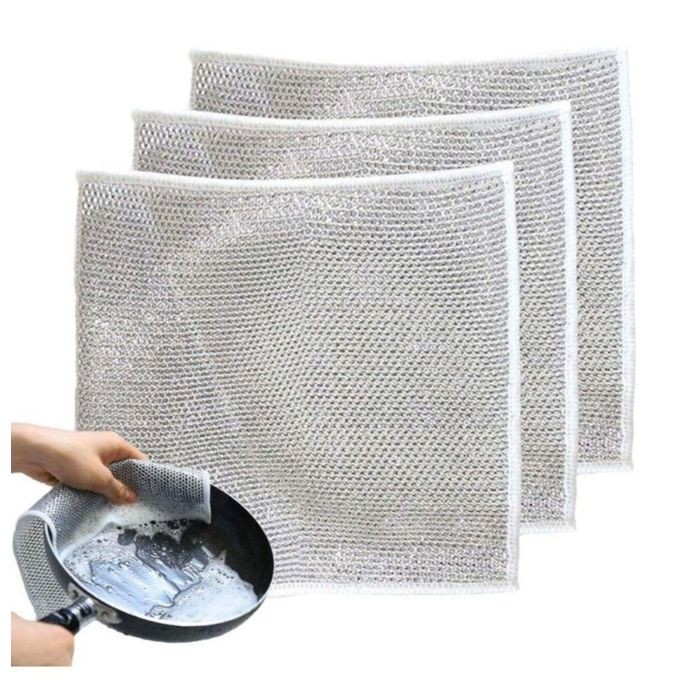 🧽 قطعة قماش تنظيف متعددة الاستخدامات – نظافة فائقة بدون مجهود! ✨