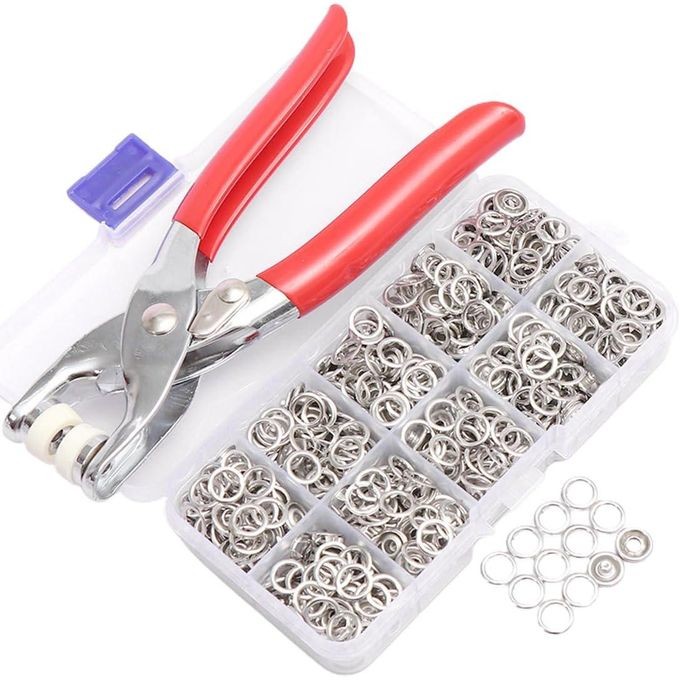 🔧✨ مجموعة مثبت أزرار الضغط – سهلة الاستعمال، قوية ومتينة