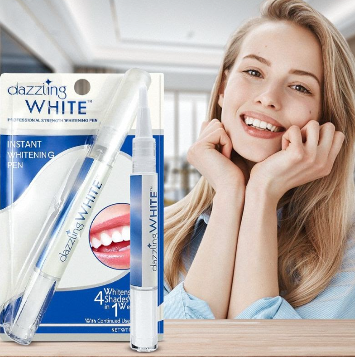 Teeth Whitening Pen هو أسهل وأسرع طريقة لتبييض الأسنان في البيت بدون ألم،