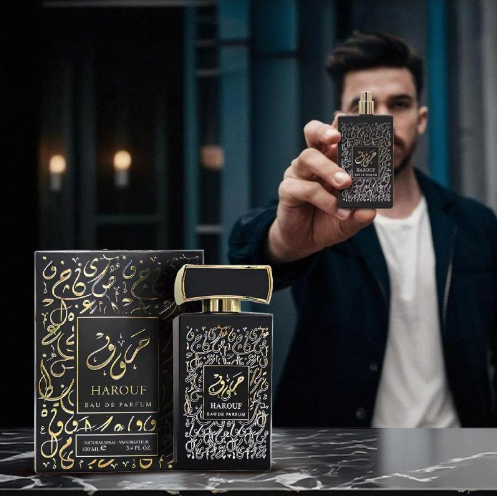 Harouf Perfume هو العطر اللي يجمع بين الفخامة العربية واللمسة العصرية في نفس الوقت.