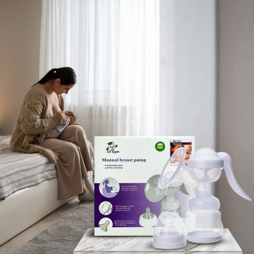 🤱 Extractor de Leche Manual DR GYM | Comodidad y Facilidad para Mamá y Bebé 🌟
