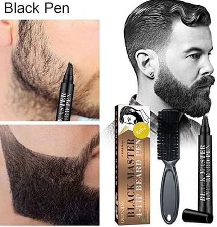 ✨ 4-TIP BEARD PEN | قلم تحديد اللحية