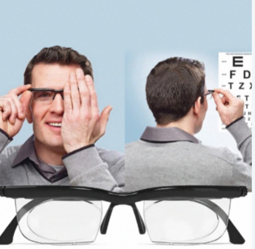 مع Adjustable Vision Glasses ما عاد تحتاج تغيّر - نظارة ذكية بتقنية تسمح لك تعديل درجة الرؤية بنفسك في ثواني