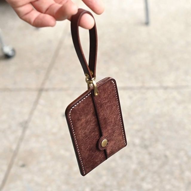 portefeuille en cuir