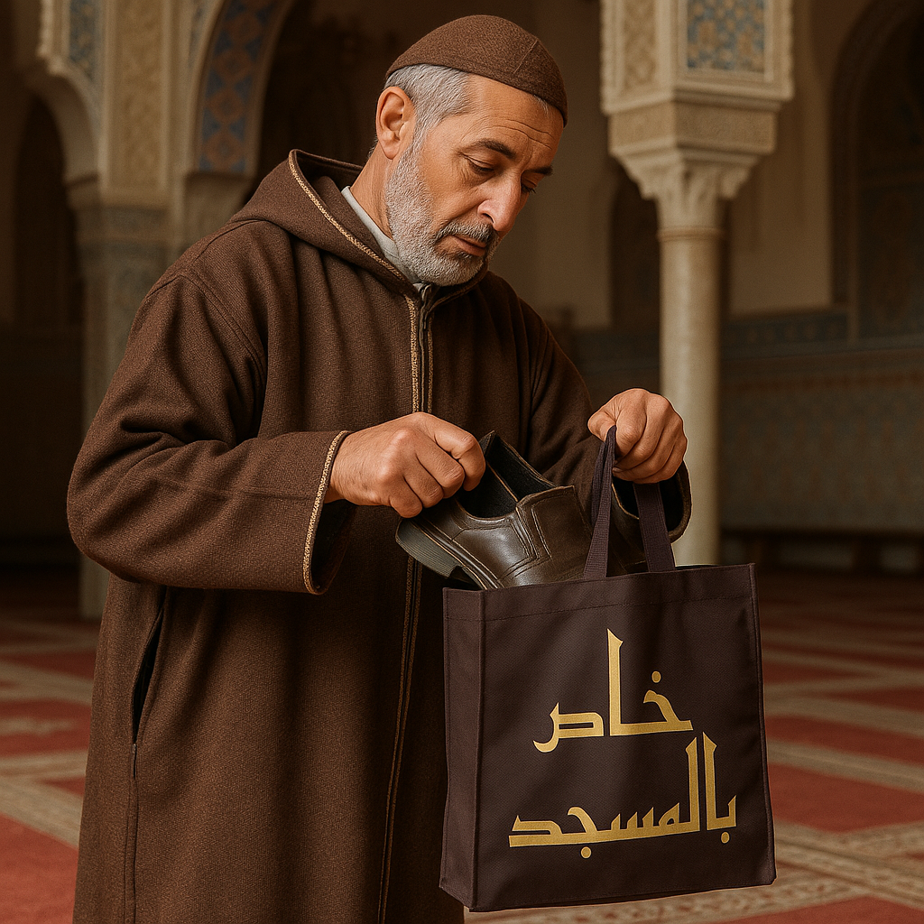 مجموعة أكياس أحذية للمساجد