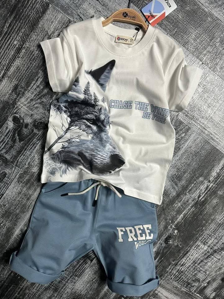 Un ensemble estival pour enfants, nouveau modèle, élégant et confortable