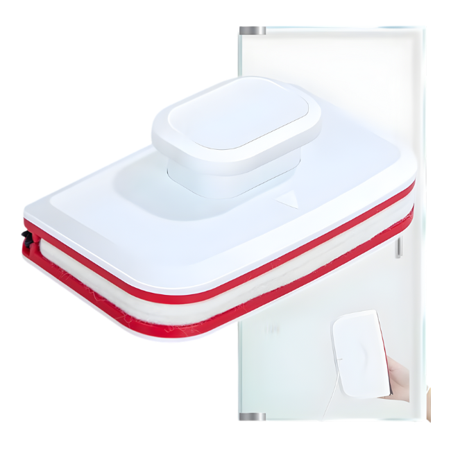 منظف ​زجاج النوافذ المغناطيسي ثنائي الجوانب