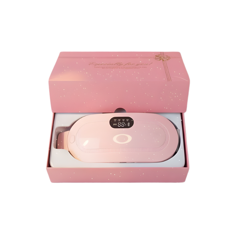 حزام تدفئة وتدليك لتخفيف آلام الدورة الشهرية