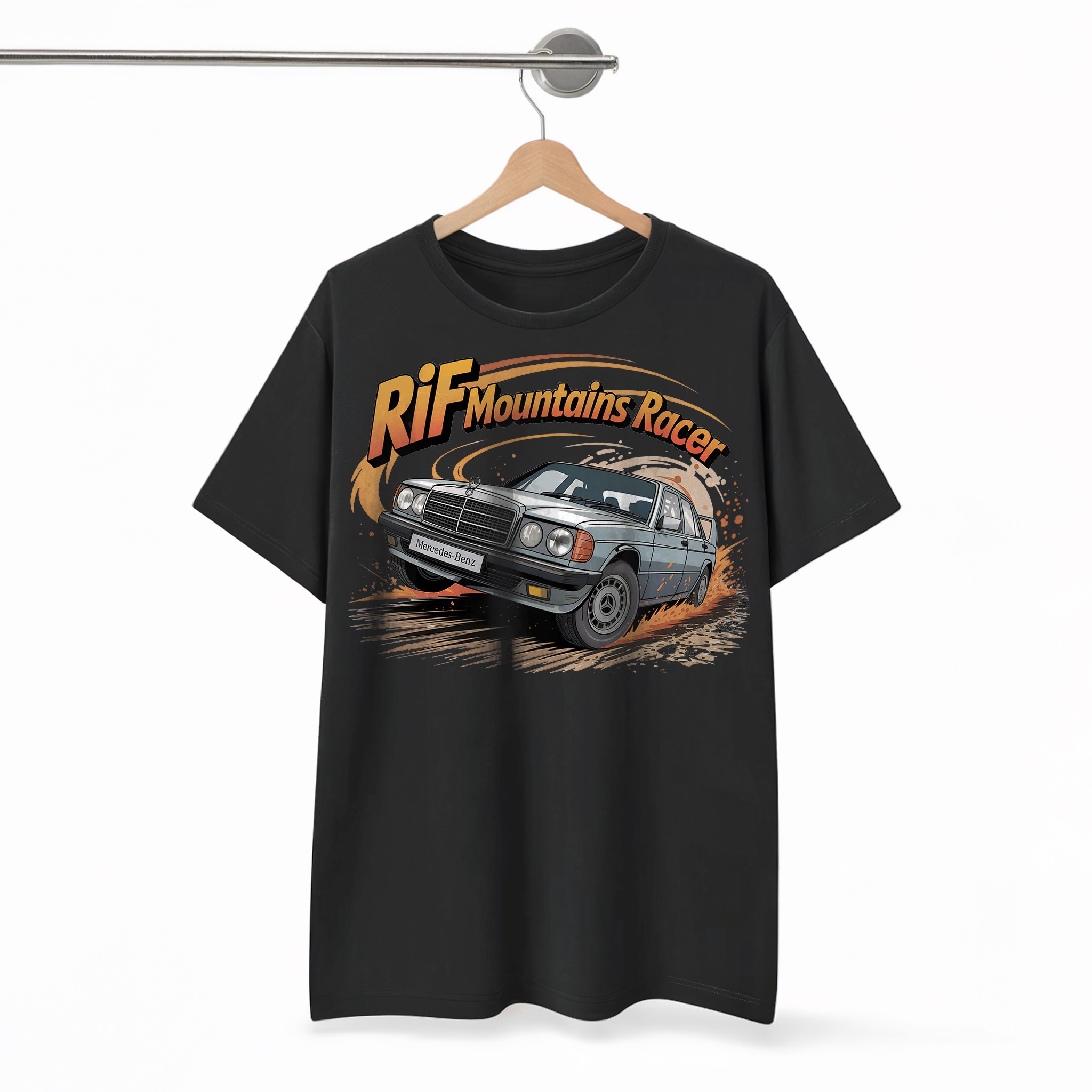 Rif Mountains racer Mercedes-Benz Car Enthusiast Tee