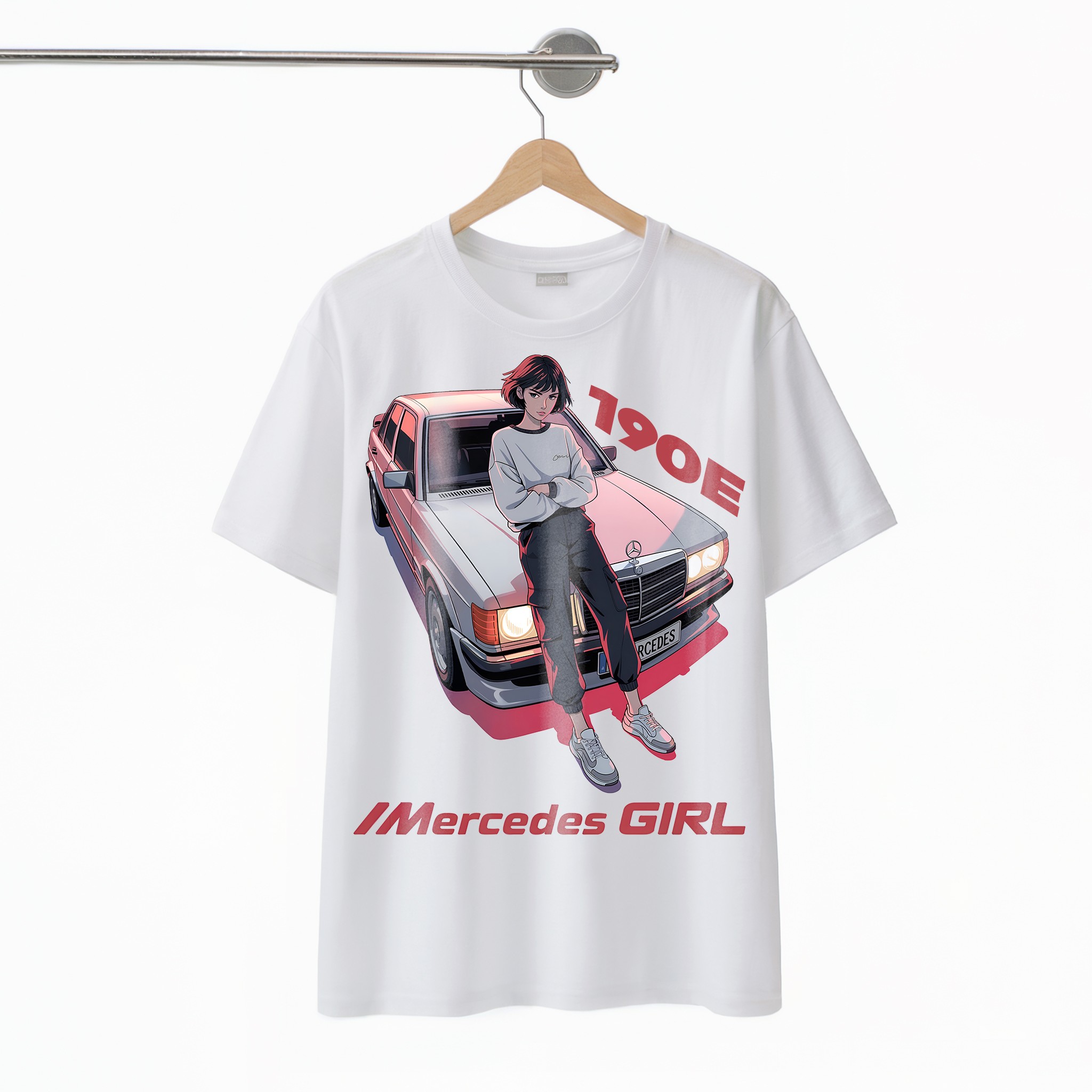 Mercedes-Benz Girl Car Enthusiast Tee