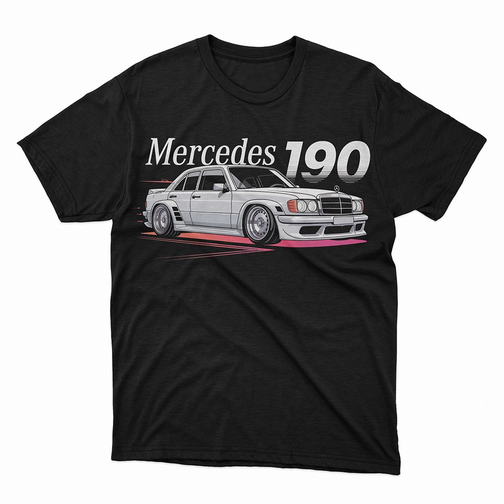 Mercedes 190 Car Enthusiast Tee