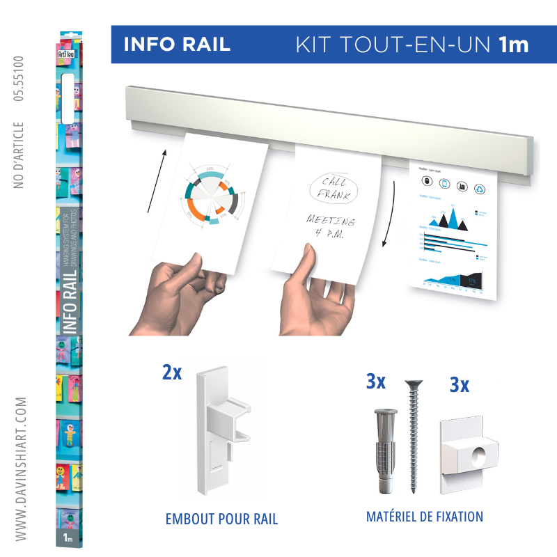 Info Rail Kit Tout-en-un 1m