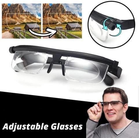 👓 نظارات Adjustable Glasses القابلة للتعديل – رؤية واضحة بدون وصفة طبية