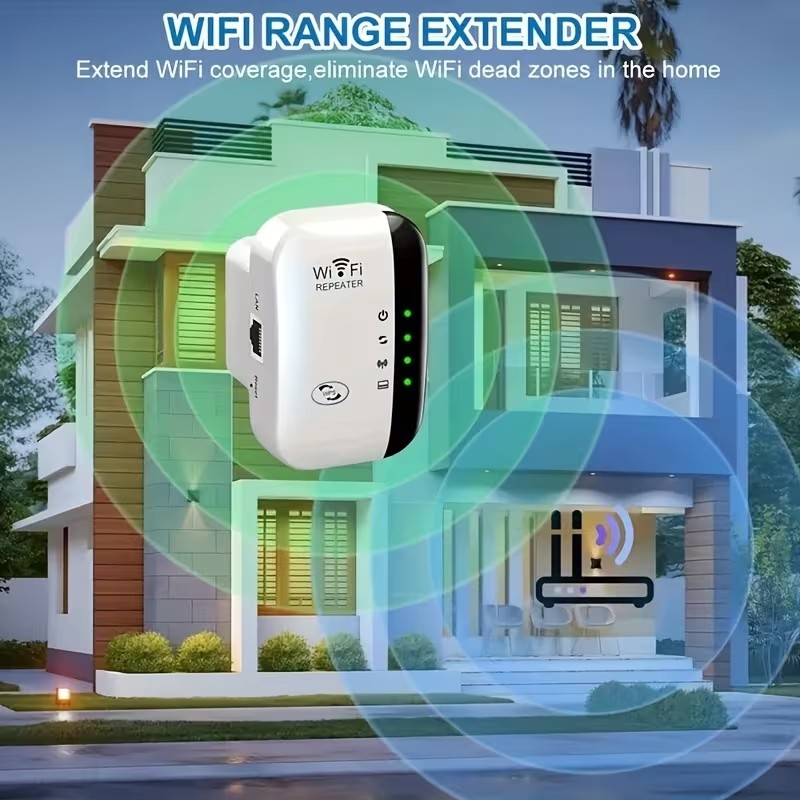 📶 WiFi Signal Booster – مقوّي إشارة الواي فاي 300Mbps