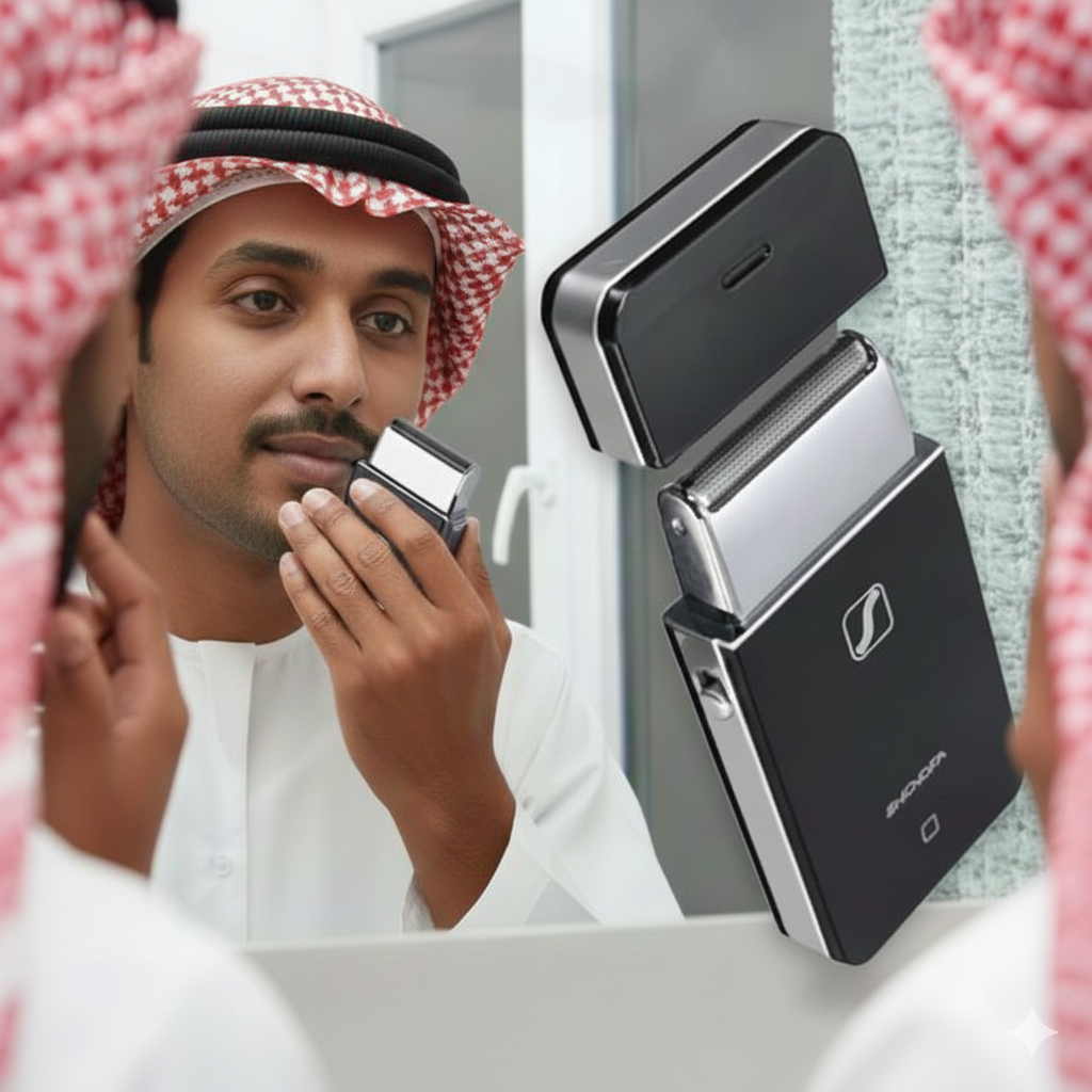 ماكينة وحدة تغنيك عن كل أدوات الحلاقة - شفرات حادة ودقيقة تمنحك حلاقة ناعمة بدون شدّ تقنية حماية البشرة تمنع التهيّج والاحمرار
