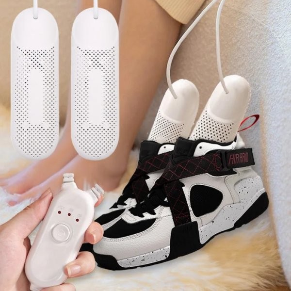 👟 مجفف الأحذية الكهربائي المحمول – قل وداعًا للرطوبة والروائح الكريهة!
