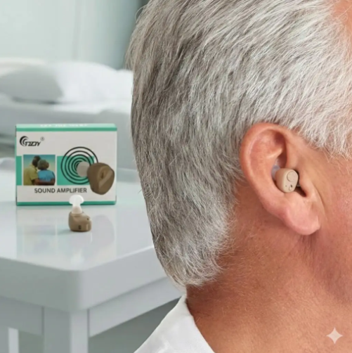 👂 جهاز تحسين السمع HAPPIEST MINDS TECHNO HP 125 CIC – تصميم خفي وصوت واضح لكل أنواع ضعف السمع