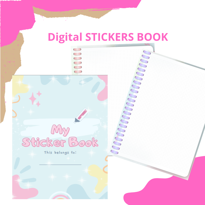 Digital sticker book