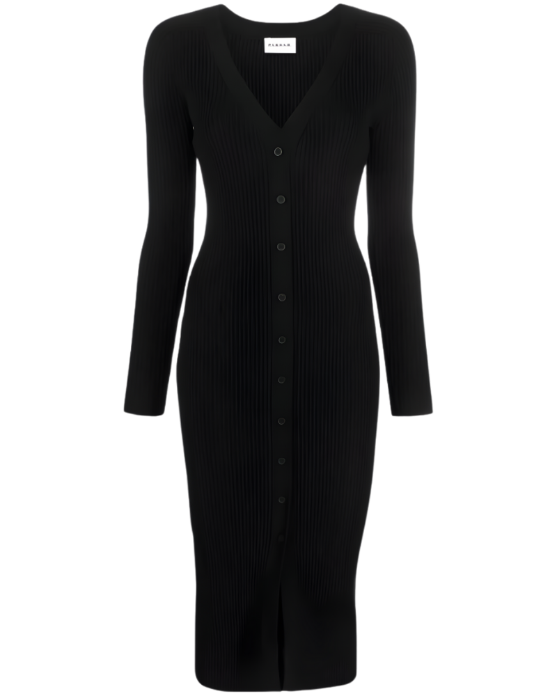 Robe Longue Noire Élégante
