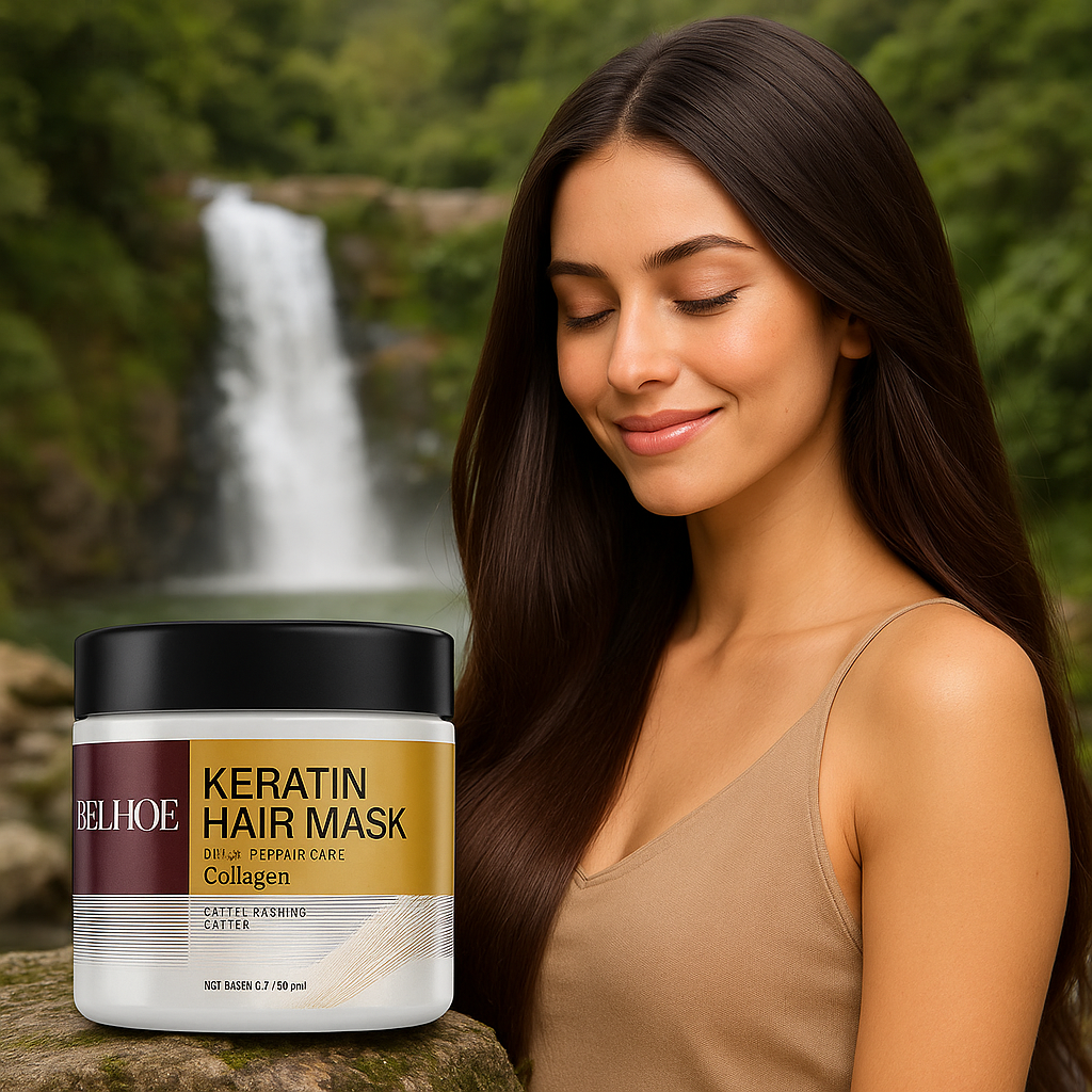 قناع الشعر بالكيراتين السحري