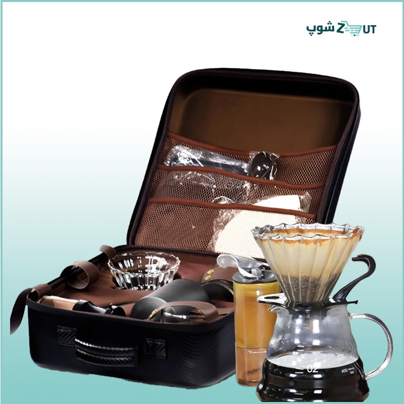 استمتع بالقهوة المختصة في أي مكان مع حقيبة أدوات تحضير القهوة