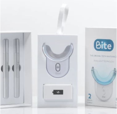 جهاز تبييض الأسنان المنزلي  – Bite Teeth Whitening Device