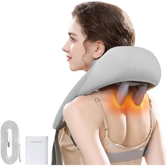 Neck and shoulder massager with heat / جهاز مساج للرقبة والكتف بالحرارة