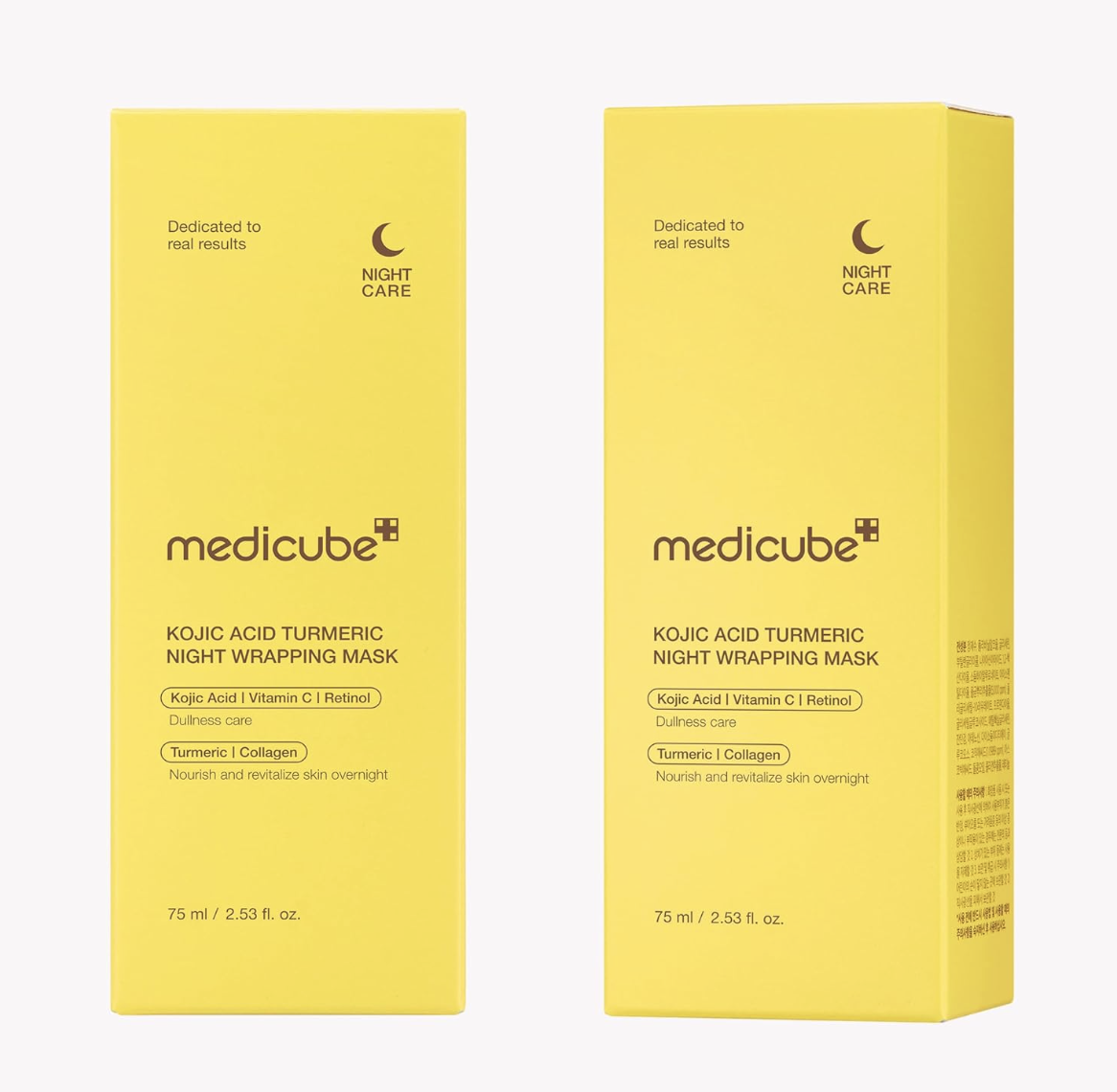 Medicube Kojic Acid Turmeric Night Wrapping Mask – Brightening & Glow Night Care (75ml)
