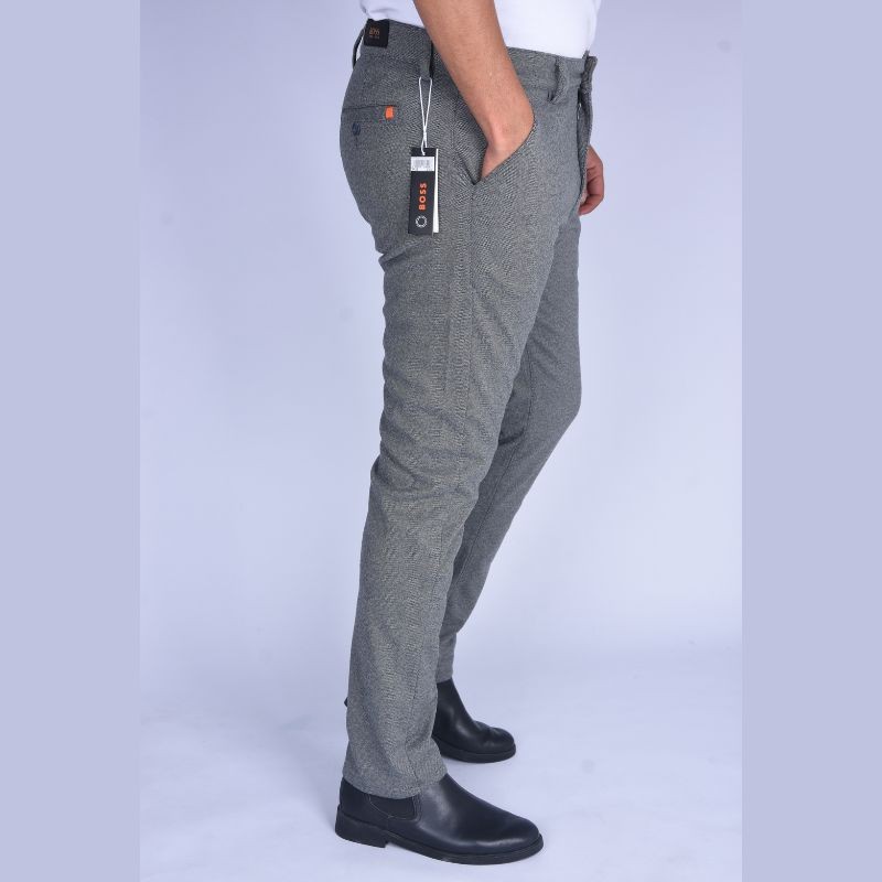 Pantalon BOSS Slim FIT en Coton  Gris