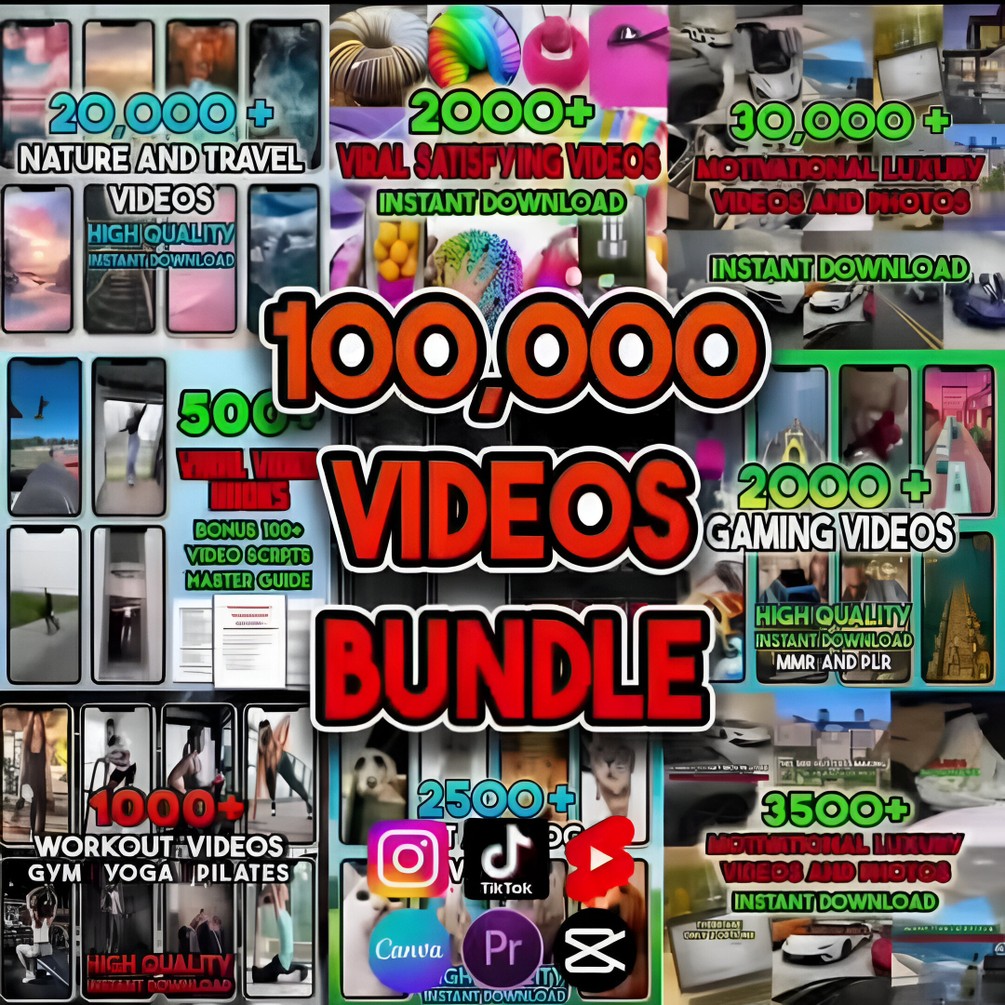 130,000+ Viral Reels Mega Bundle