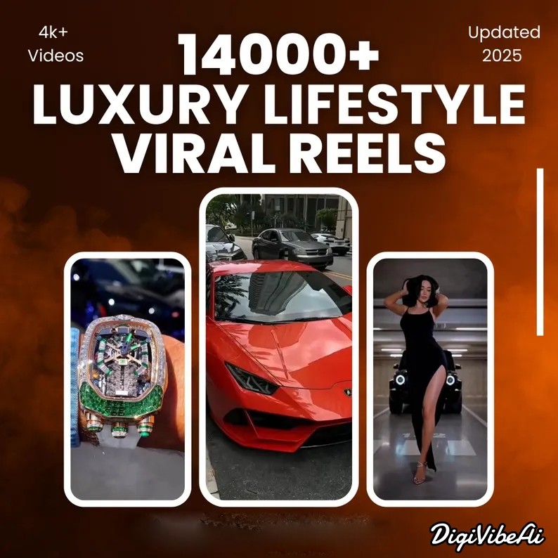 14,000+ Viral Luxury Lifestyle Reels
