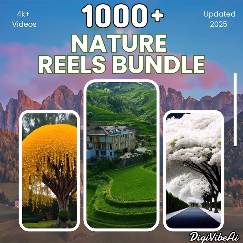 Nature Viral Reels Bundle