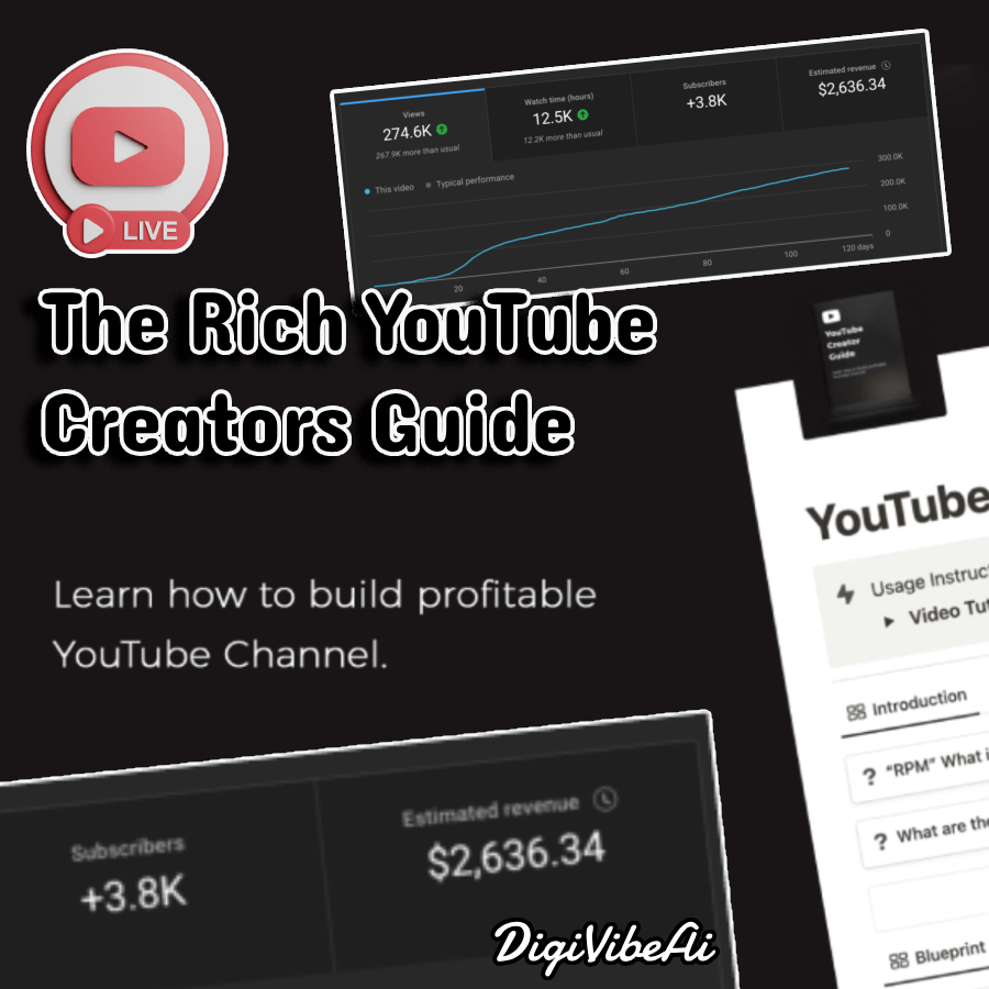 The Rich YouTube Creators Guide