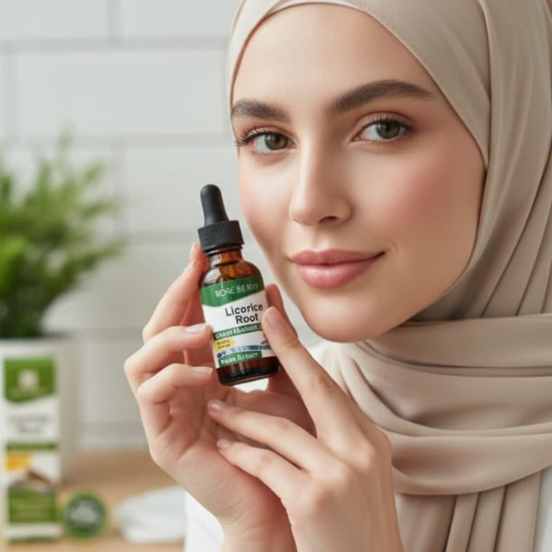 سيروم الوجه بخلاصة عرق السوس وإكليل الجبل