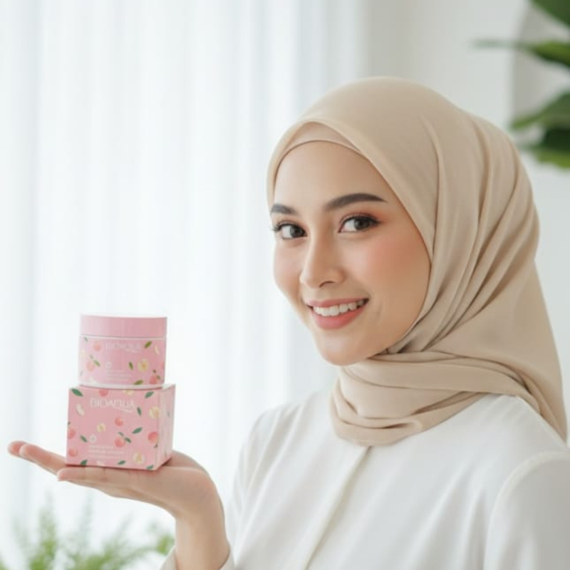 كريم التقشير بالخوخ